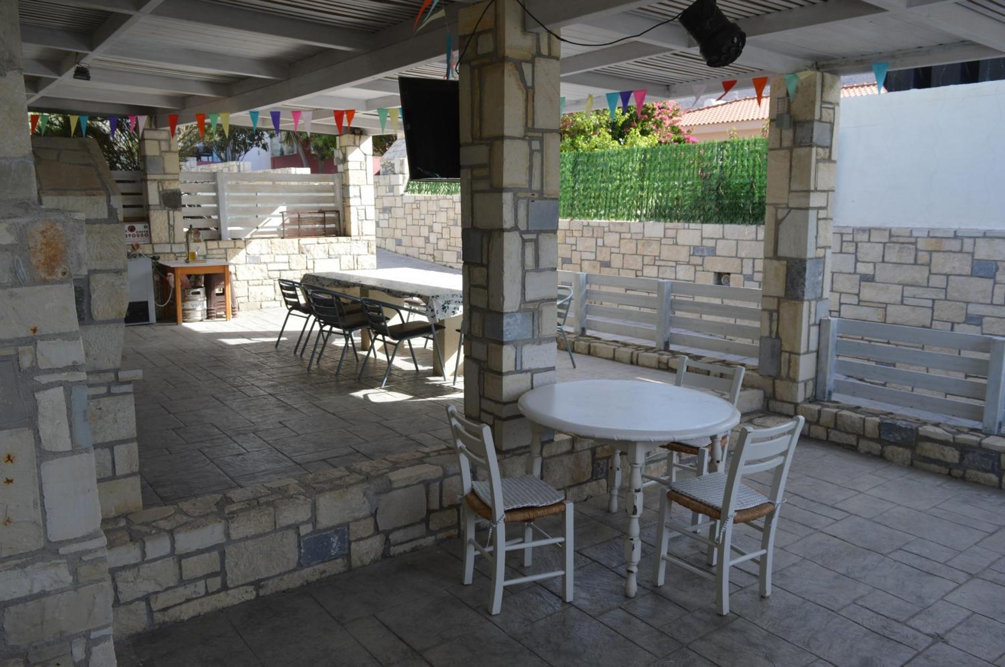 Aquarock Villa With Private Pool Prassas Экстерьер фото